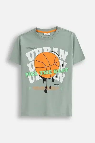 Dětské bavlněné tričko Coccodrillo