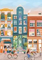 Deväť ulíc, Amsterdam - Katy Simply - puzzle z kategorie 500 - 1000 dílků