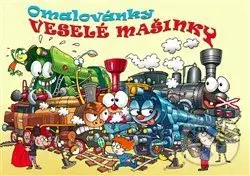 Veselé mašinky (Omalovánky)