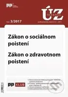 Úplné znenia zákonov 3/2017 (Zákon o sociálnom poistení, Zákon o zdravotnom poistení)
