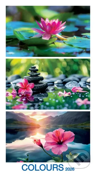 Nástenný kalendár Colours 2026 (univerzálne kalendárium)
