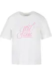 Women's T-shirt Girl Gang Wording white