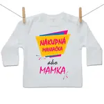 Boodyy Tričko s dlhým rukávom Nákupná maniačka ako mamka 92 (18-24 mesiacov)