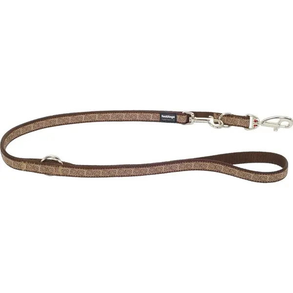 Prepínacie vodítko Red Dingo Hypno hnedé, šírka: 20 mm