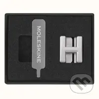 Moleskine  - ozdoba na zápisník – písmeno H