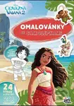 Omalovánky A4 se samolepkami Vaiana 2 - kniha z kategorie Omalovánky