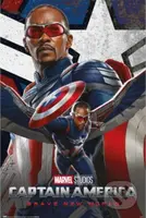 Plagát Marvel - Captain America: Nový lepší svet