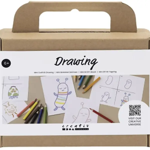 Mini kreativní sada Kreslení (příšerky)