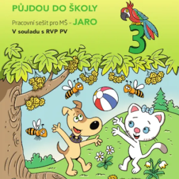 Mína a Maxík půjdou do školy (Pracovní sešit pro MŠ: Jaro 3)