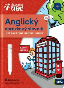 Kniha Anglický obrázkový slovník - Kouzelné čtení Albi