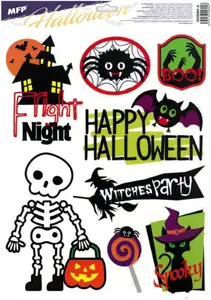 Okenní fólie halloween HA003 30x42cm