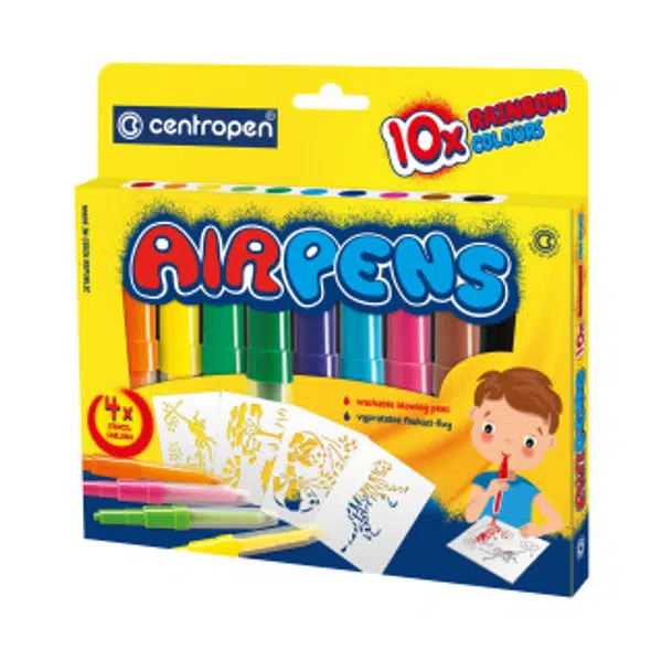 Centropen Foukací fixy AIR PENS 10 ks