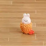 Cartoon Resin Animal Sushi Mini Model