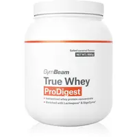 GymBeam True Whey ProDigest syrovátkový protein s trávícími enzymy příchuť Salted Caramel 900 g