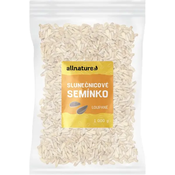 Allnature Slunečnicové semínko loupané semínka loupaná 1000 g