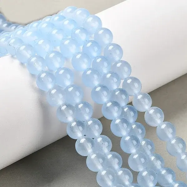 Natural & Dyed Malaysia Jade Bead Strands