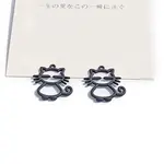 Spray Painted Alloy Pendants