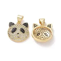 Brass Cubic Zirconia Pendants