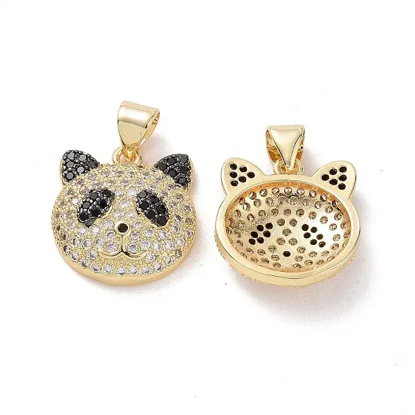Brass Cubic Zirconia Pendants