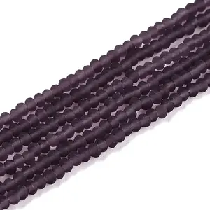 Transparent Glass Beads Strands