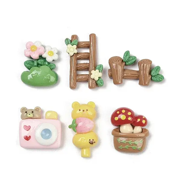 Opaque Resin Cabochons