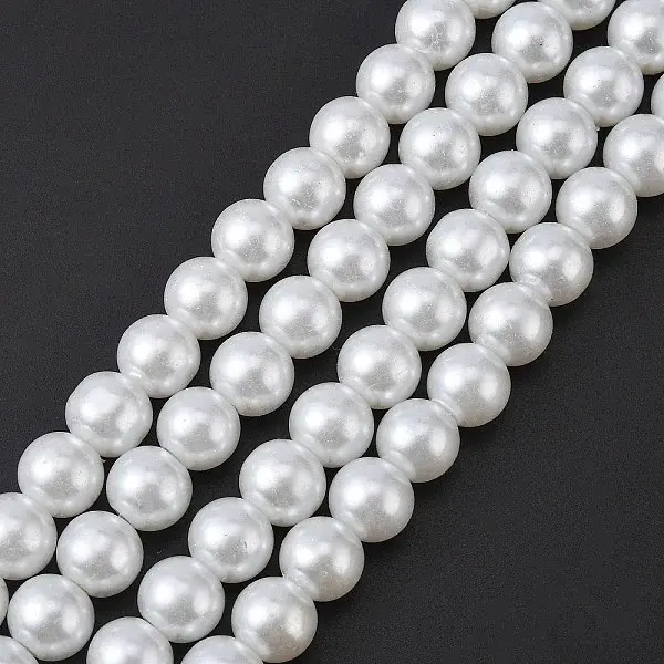Glass Pearl Beads Strands