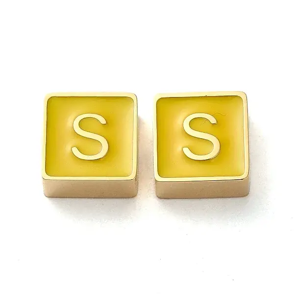 304 Stainless Steel Enamel Beads