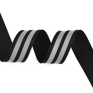 Polyester Striped Ribbon