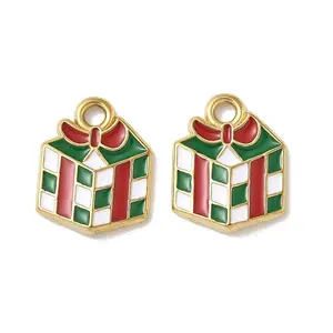 304 Stainless Steel Enamel Pendants