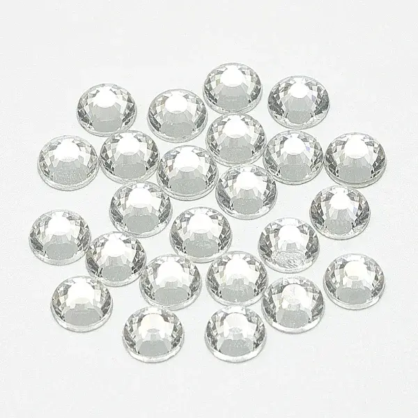 Flat Back Glass Rhinestone Cabochons