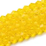 Transparent Glass Beads Strands