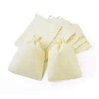 Burlap Packing Pouches Drawstring Bags