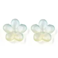 Two Tone Transparent Normal Glass Beads