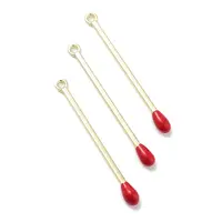 Rack Plating Alloy Enamel Pendants