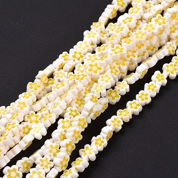 Handmade Millefiori Glass Bead Strands