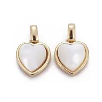 Natural White Shell Mother of Pearl Shell Pendants