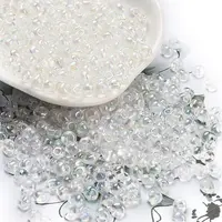 6/0 Inside Colours Fringe Glass Seed Beads