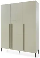 Třídveřová šatní skříň raquel - zelená