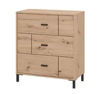 Zásuvková komoda antonia - dub