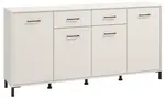 Široká kombinovaná komoda lucida - béžová