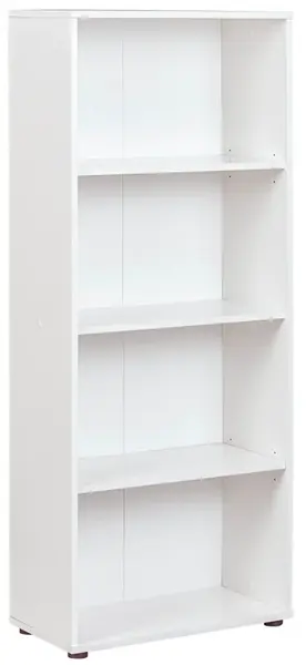 Vysoký policový regál i petrus - bílá