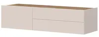Závěsný tv stolek 148 ambrosia - béžová/dub tobacco