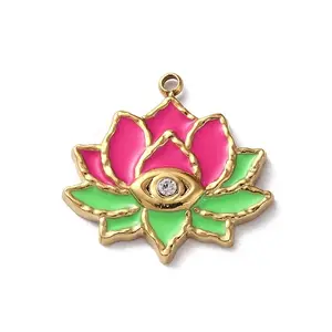 304 Stainless Steel Enamel Pendants