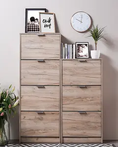 Set výklopných botníků felix - dub šedý