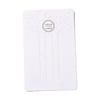 Paper Hair Clip Display Cards