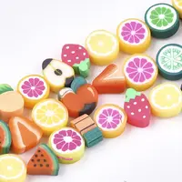 Handmade Polymer Clay Beads Strands