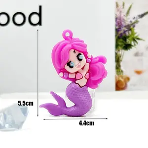 PVC Plastic Keychain