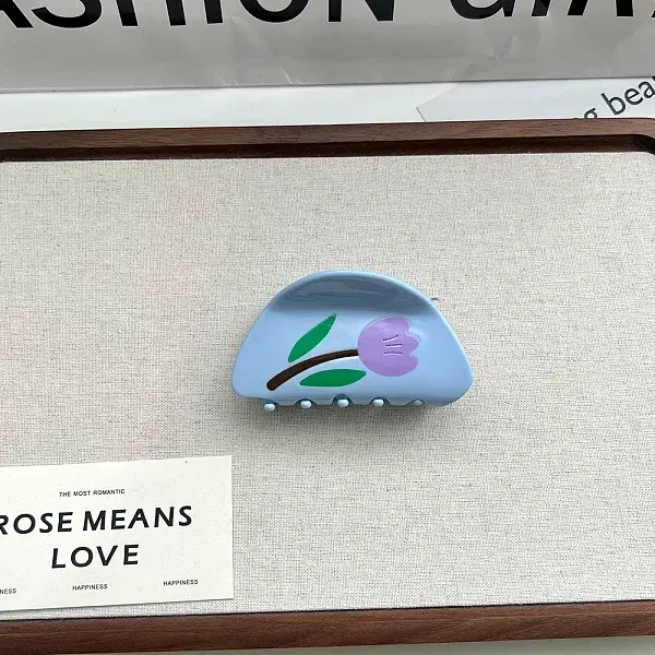 Cellulose Acetate Claw Hair Clips