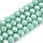 Electroplate Glass Beads Strands