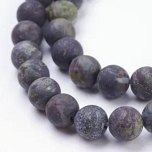 Natural Bloodstone Beads Strands